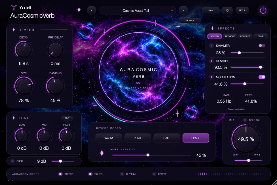 Aura Cosmic Verb